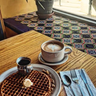 Sesame Crunch Waffle